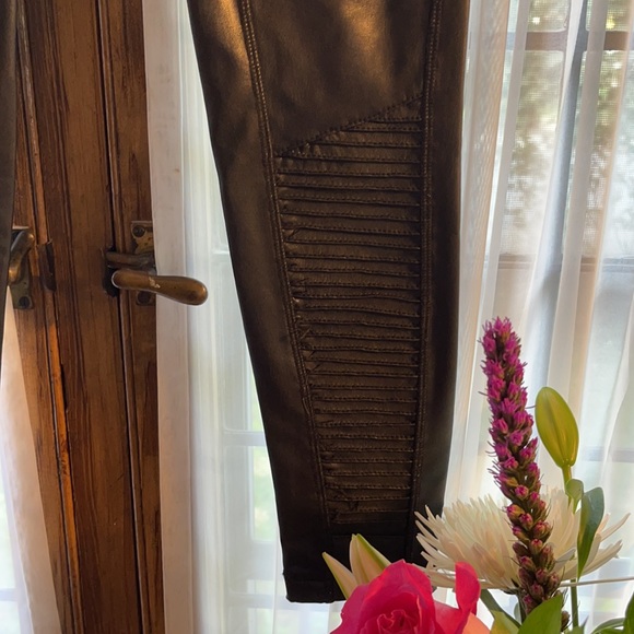 7 for all mankind vegan leather - Picture 3 of 5